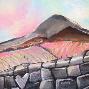"Rockin' the View" Original 8"x 8" Art