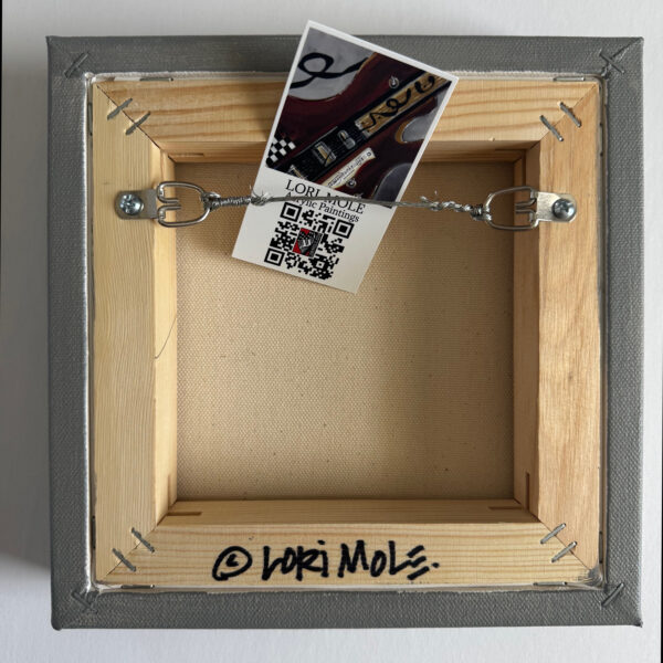 "Barrel Tasting" Original 8 x 8 Art - Image 4