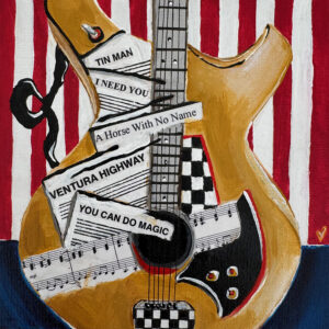 "America" Original 8"x 8" Art