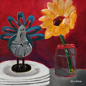 "FALLin' For You" Original 8"x 8" Art