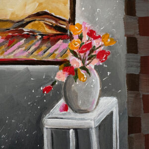 "Gift of Love" Original 8"x 8" Art