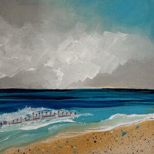 "Heart Rocks" Original 8"x 8" Art